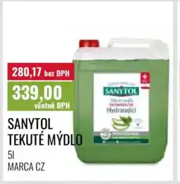 Ratio Sanytol tekuté mýdlo nabídka