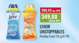 Ratio Lenor Unstoppables nabídka