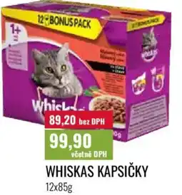 Ratio Whiskas kapsičky nabídka