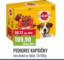Ratio Pedigree kapsičky nabídka