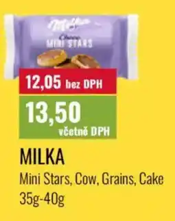 Ratio Milka nabídka