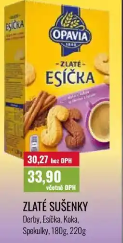 Ratio OPAVIA Zlaté sušenky nabídka