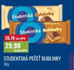 Ratio Studentská pečeť bublinky nabídka