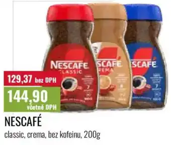 Ratio Nescafé nabídka