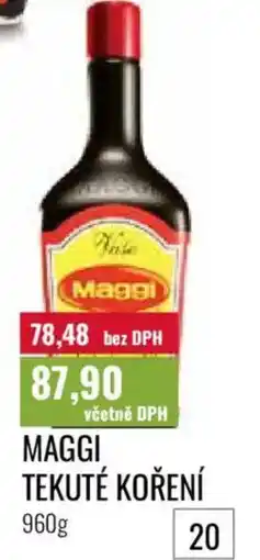Ratio Maggi tekuté koření nabídka