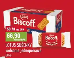 Ratio Lotus sušenky nabídka