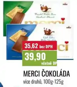 Ratio Merci čokoláda nabídka
