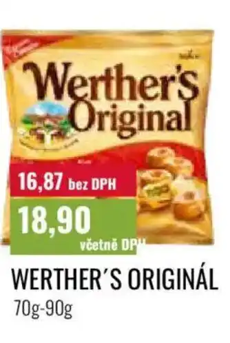 Ratio Werther's originál nabídka