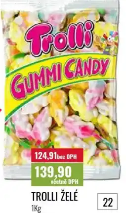 Ratio Trolli želé nabídka