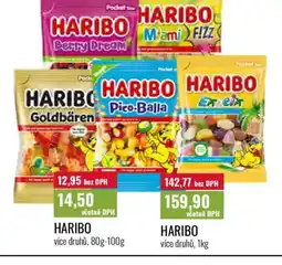 Ratio HARIBO nabídka