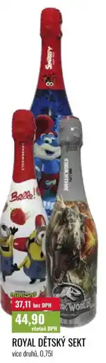 Ratio Royal Dětský sekt nabídka