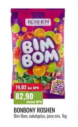 Ratio Bonbony Roshen nabídka