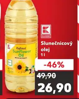 Kaufland Slunečnicový olej nabídka