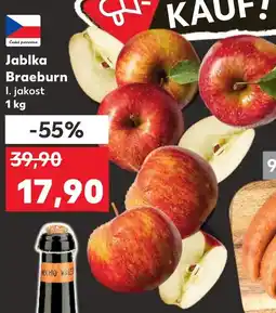 Kaufland Jablka Braeburn nabídka