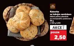 Kaufland Kaiserka se lněným semínkem nabídka