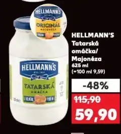 Kaufland Hellmann's majonéza nabídka