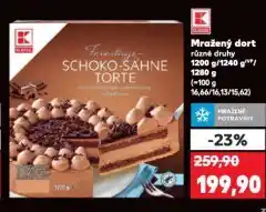 Kaufland Mražený dort nabídka