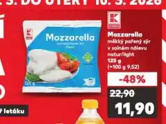 Kaufland Mozzarella nabídka