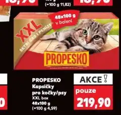 Kaufland Propesko kapsičky pro psy nabídka
