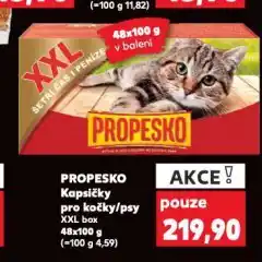 Kaufland Propesko kapsičky pro kočky nabídka