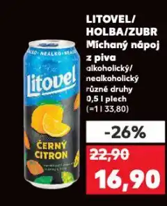 Kaufland Zubr míchaný nápoj z piva nabídka
