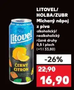 Kaufland Litovel míchaný nápoj z piva nabídka