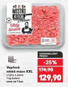 Kaufland Vepřové mleté maso nabídka