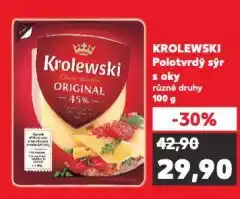 Kaufland Krolewski sýr nabídka