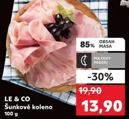 Kaufland LE & CO Šunkové koleno nabídka