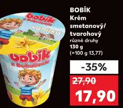 Kaufland BOBÍK Krém smetanový/ tvarohový nabídka