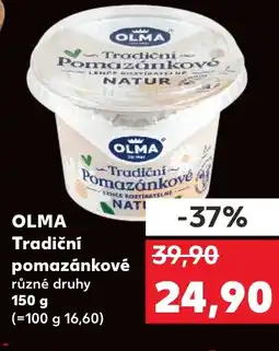 Kaufland OLMA Tradiční Pomazánkové nabídka