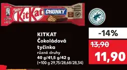 Kaufland KITKAT Čokoládová tyčinka nabídka