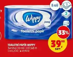 Penny Market TOALETNÍ PAPÍR WIPPY, 8 rolí nabídka