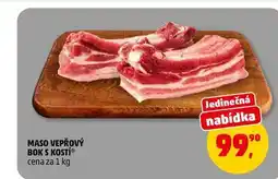 Penny Market MASO VEPŘOVÝ BOKS KOSTÍ nabídka