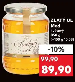 Kaufland ZLATÝ ÚL Med květový nabídka