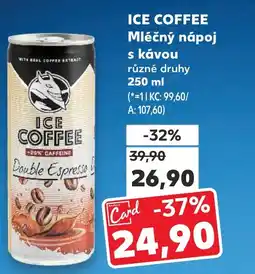 Kaufland ICE COFFEE Mléčný nápoj s kávou nabídka