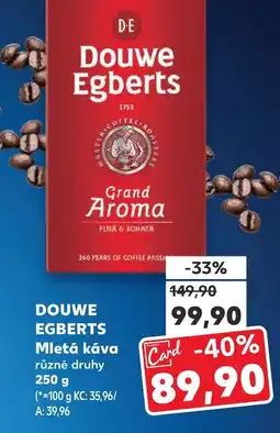 Kaufland DOUWE EGBERTS Mletá káva nabídka