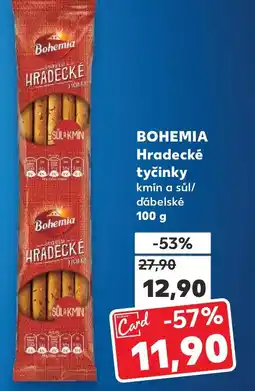 Kaufland BOHEMIA Hradecké tyčinky nabídka