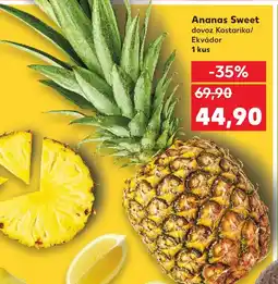 Kaufland Ananas Sweet nabídka