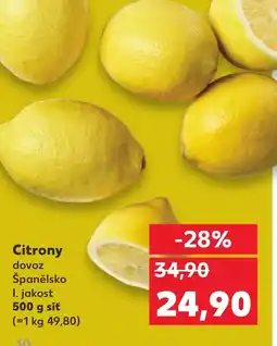 Kaufland Citrony nabídka