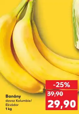 Kaufland Banány nabídka