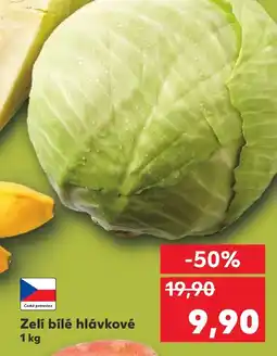 Kaufland Zeli bílé hlávkové nabídka