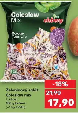 Kaufland Zeleninový salát Coleslaw mix nabídka