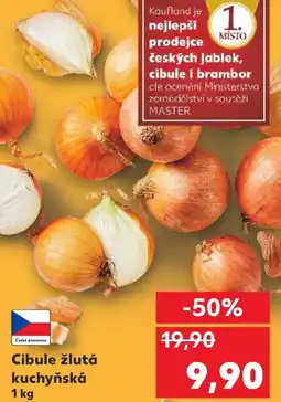 Kaufland Cibule žlutá kuchyňská nabídka