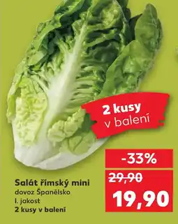 Kaufland Salát římský mini nabídka