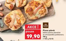Kaufland Pizza párek nabídka