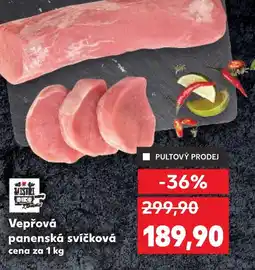 Kaufland Vepřová panenská svíčková nabídka