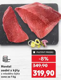Kaufland Hovězí zadní z kýty nabídka