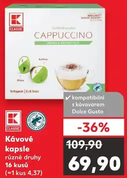Kaufland Κάνονέ kapsle nabídka