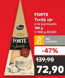 Kaufland FORTE Tvrdý sýr nabídka